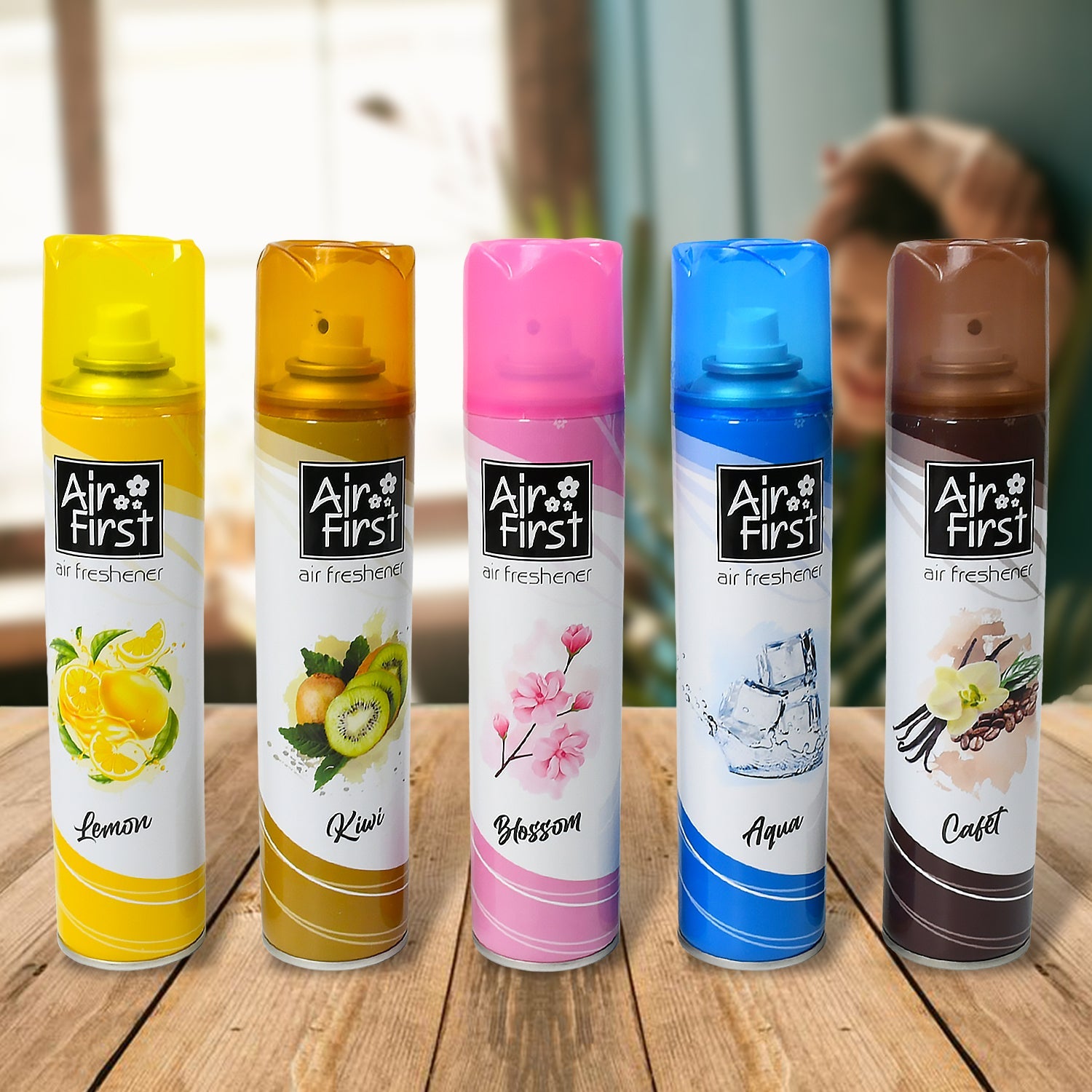 Air Freshener | Used In Office, Home, Hotels, Banquets, Carpet Etc, Room Spray Air Freshener, Mix Fragrance Lemon, Kiwi, Blossom, Aqua, Cafet (300 Ml Approx / 1 Pc) Air Freshener | Used In Office, Home, Hotels, Banquets, Carpet Etc, Room Spray Air Freshener, Mix Fragrance Lemon, Kiwi, Blossom, Aqua, Cafet (300 Ml Approx / 1 Pc)